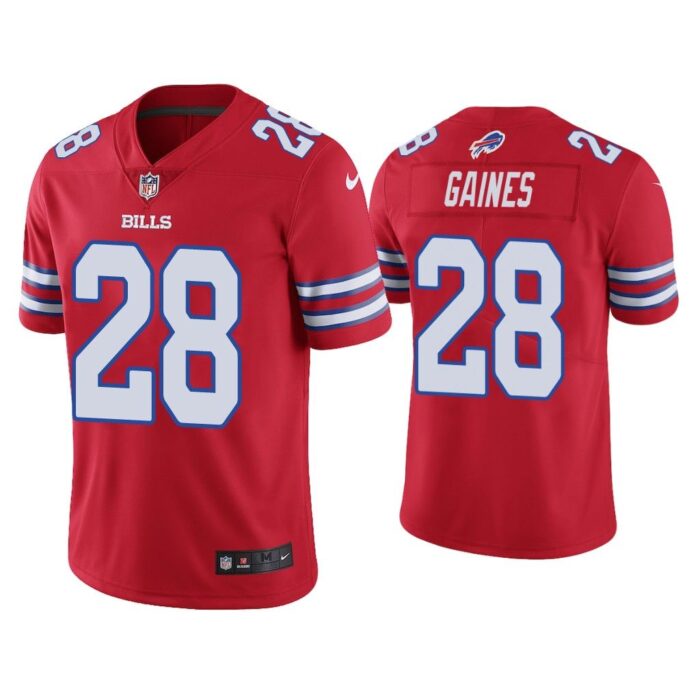 Men Color Rush Limited E.J. Gaines Buffalo Bills Red Jersey