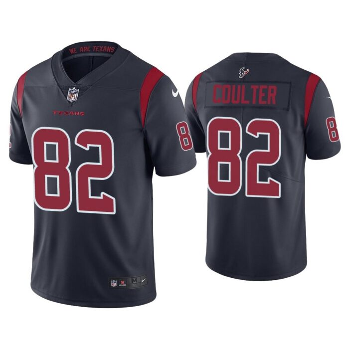 Men Color Rush Limited Isaiah Coulter Houston Texans Navy Jersey