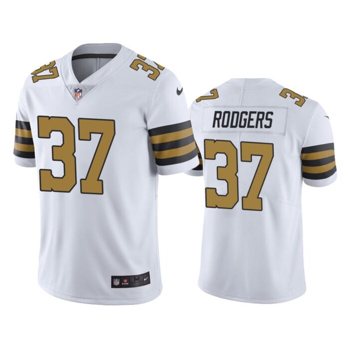 Men Color Rush Limited Jacquizz Rodgers New Orleans Saints White Jersey