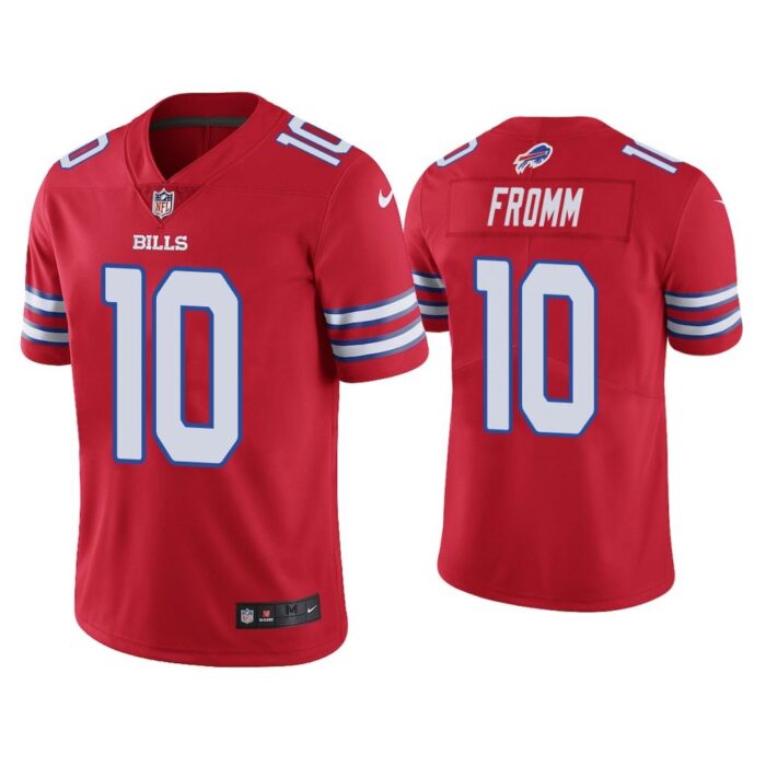 Men Color Rush Limited Jake Fromm Buffalo Bills Red Jersey