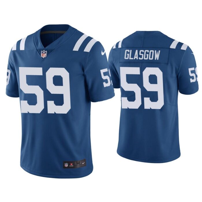 Men Color Rush Limited Jordan Glasgow Indianapolis Colts Royal Jersey