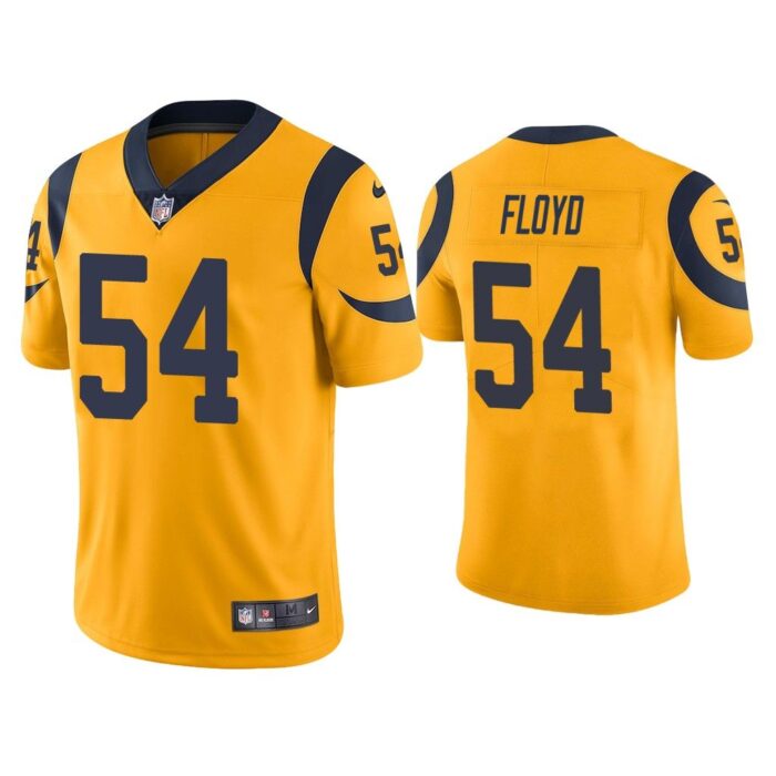 Men Color Rush Limited Leonard Floyd Los Angeles Rams Gold Jersey