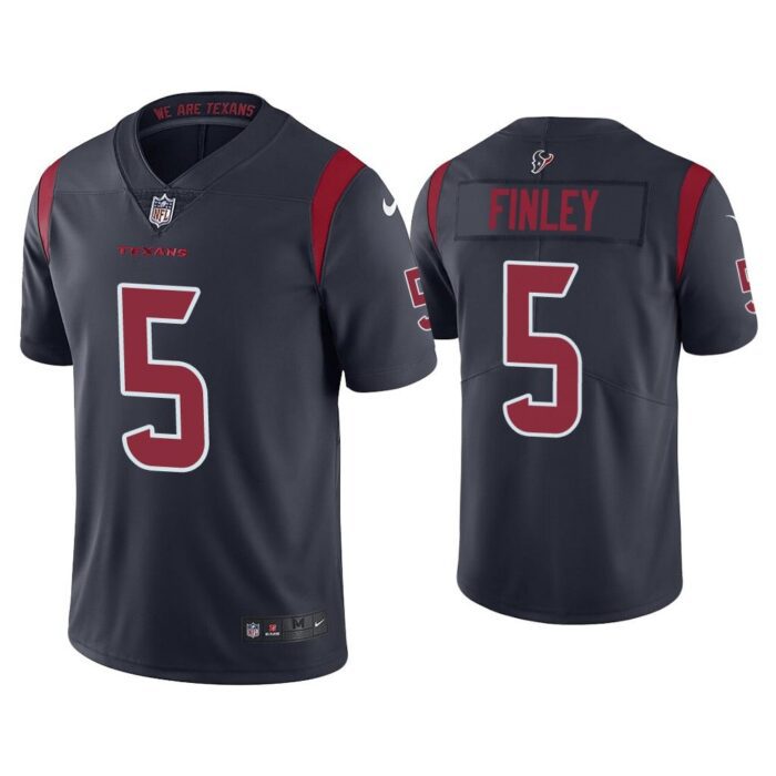 Men Color Rush Limited Ryan Finley Houston Texans Navy Jersey