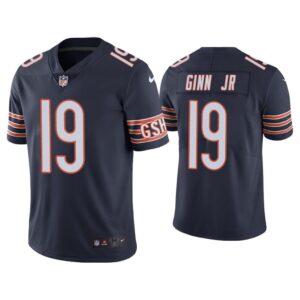 Men Color Rush Limited Ted Ginn Jr Chicago Bears Navy Jersey