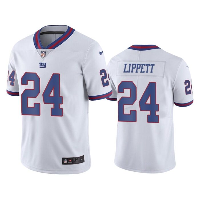 Men Color Rush Limited Tony Lippett #24 New York Giants White Jersey