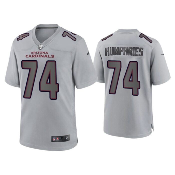 Men D.J. Humphries Arizona Cardinals Gray Atmosphere Fashion Game Jersey