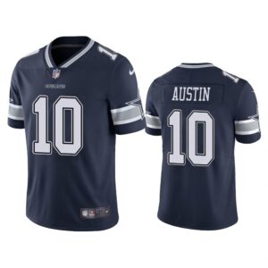 Men Dallas Cowboys Tavon Austin #10 Navy Color Rush Limited Jersey