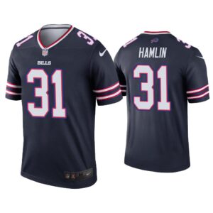 Men Damar Hamlin Buffalo Bills Navy Inverted Legend Jersey