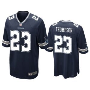 Men Darian Thompson Dallas Cowboys Navy Game Jersey