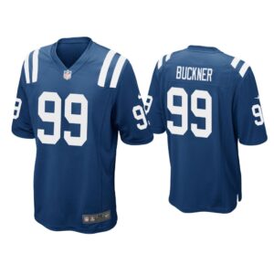 Men DeForest Buckner Indianapolis Colts Royal Game Jersey