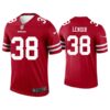 Men Deommodore Lenoir San Francisco 49ers Scarlet Legend Jersey