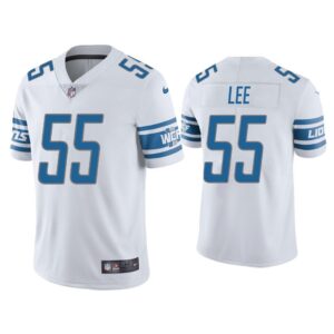 Men Detroit Lions Elijah Lee Vapor Limited White Jersey