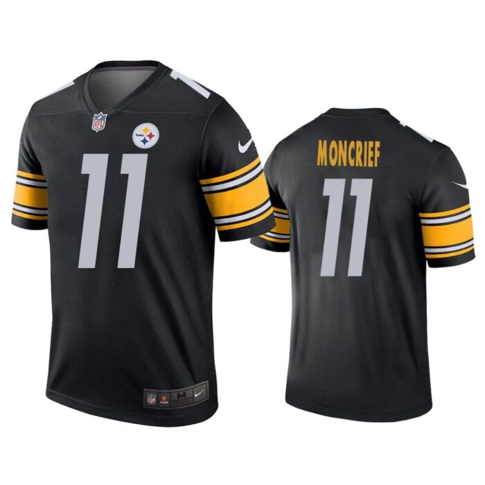 Men Donte Moncrief #11 Pittsburgh Steelers Black Legend Jersey