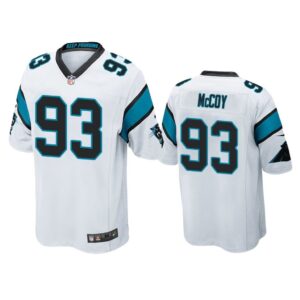 Men Gerald McCoy Carolina Panthers White Game Jersey