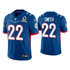 Men Harrison Smith Minnesota Vikings 2022 NFC Pro Bowl Royal Game Jersey