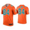 Men Hunter Long Miami Dolphins Orange Inverted Legend Jersey