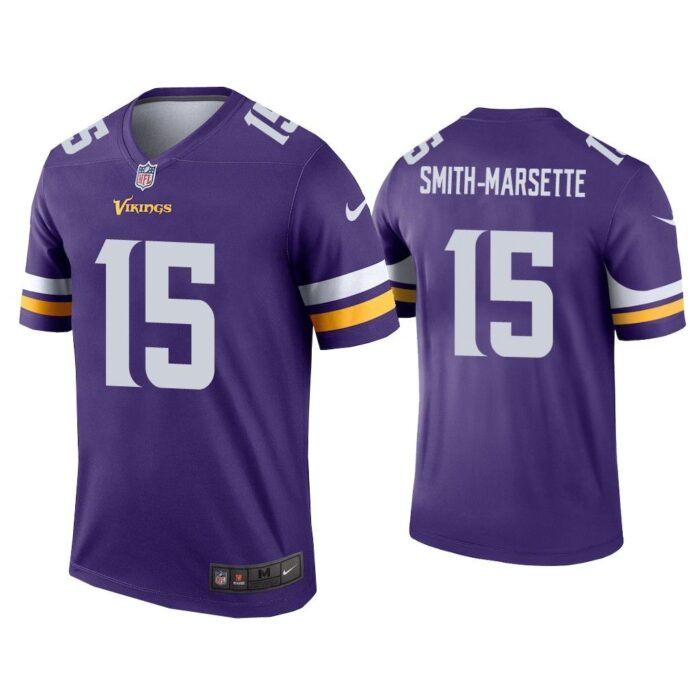 Men Ihmir Smith-Marsette Minnesota Vikings Purple Legend Jersey