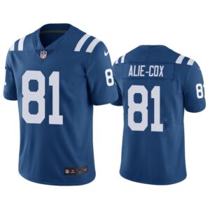 Men Indianapolis Colts Mo Alie-Cox #81 Royal Color Rush Limited Jersey