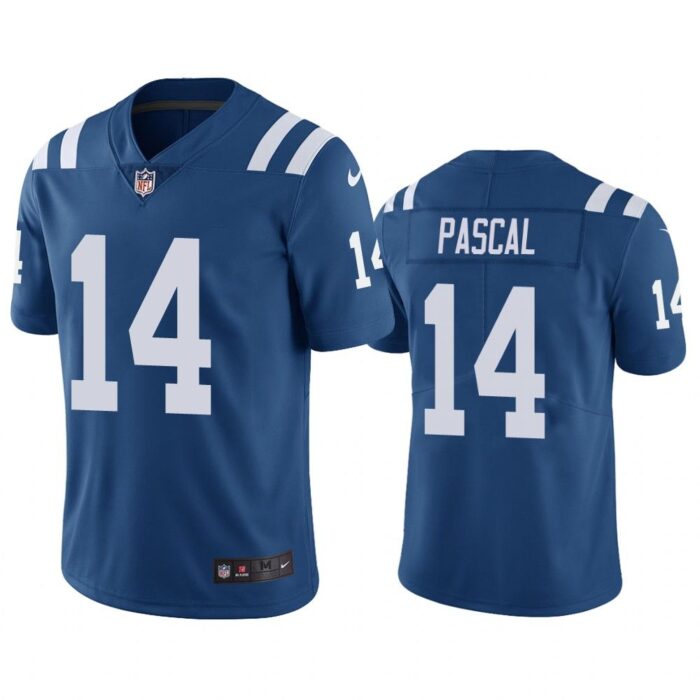 Men Indianapolis Colts Zach Pascal #14 Royal Color Rush Limited Jersey