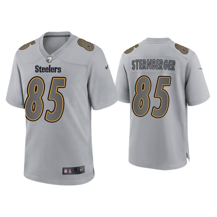 Men Jace Sternberger Pittsburgh Steelers Gray Atmosphere Fashion Game Jersey