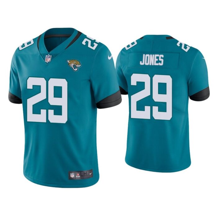 Men Jacksonville Jaguars Josh Jones Vapor Limited Teal Jersey