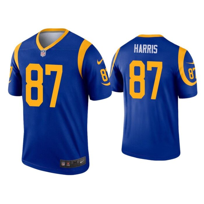 Men Jacob Harris Los Angeles Rams Royal Legend Jersey