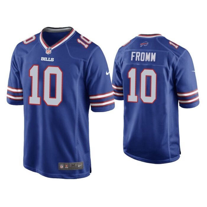 Men Jake Fromm Buffalo Bills Royal Game Jersey