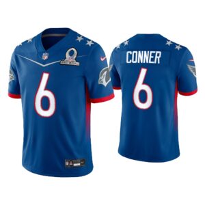 Men James Conner Arizona Cardinals 2022 NFC Pro Bowl Royal Game Jersey