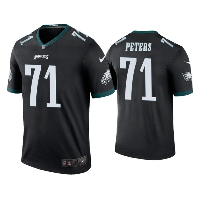 Men Jason Peters Philadelphia Eagles Black Legend Jersey