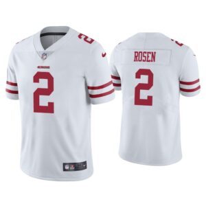 Men Josh Rosen San Francisco 49ers White Vapor Untouchable Limited Jersey