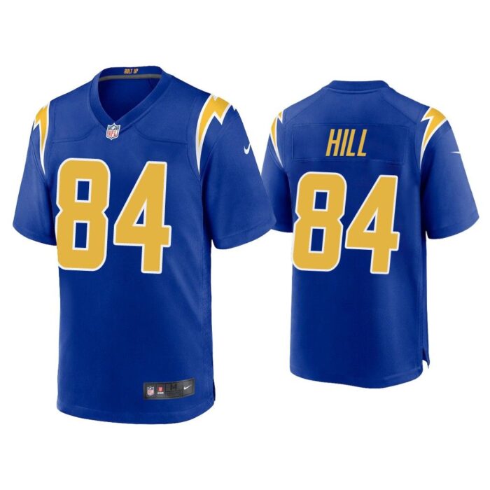 Men K.J. Hill Los Angeles Chargers Royal Alternate Game Jersey