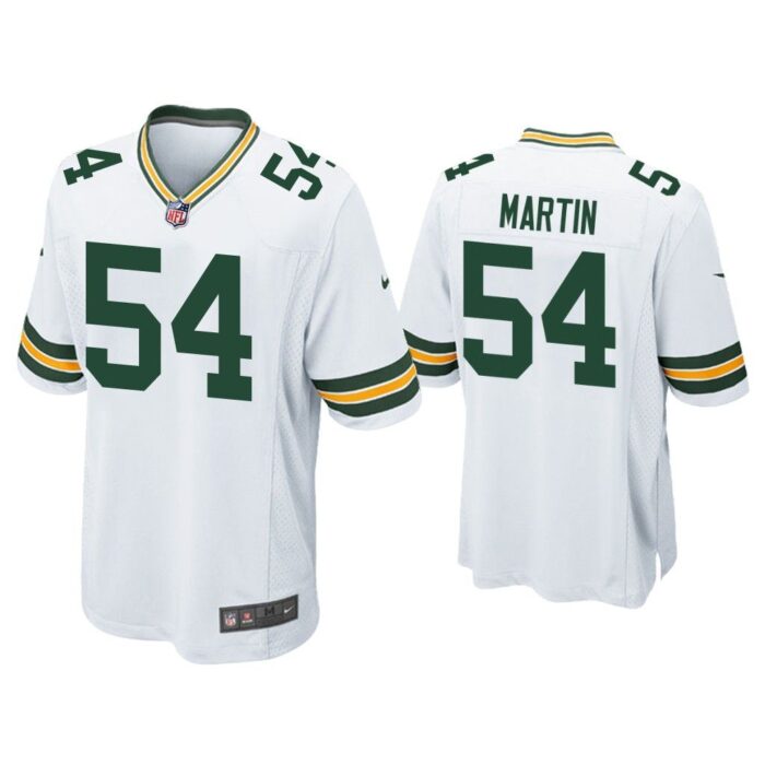 Men Kamal Martin Green Bay Packers White Game Jersey