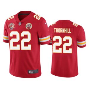 Men Kansas City Chiefs 60th Season Juan Thornhill Red Limited Jersey