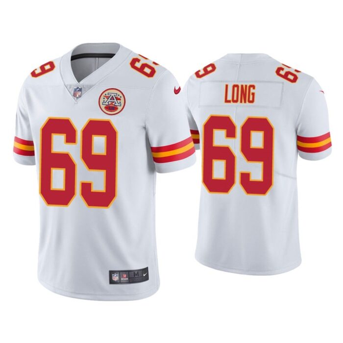 Men Kansas City Chiefs Kyle Long Vapor Limited White Jersey