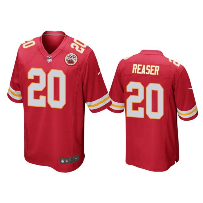 Men Keith Reaser Kansas City Chiefs Red Game Jersey