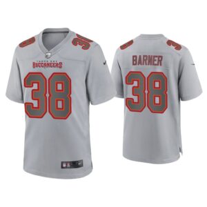 Men Kenjon Barner Tampa Bay Buccaneers Gray Atmosphere Fashion Game Jersey