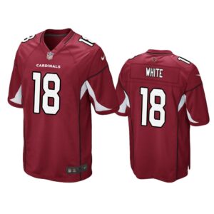 Men Kevin White #18 Arizona Cardinals Cardinal Game Jersey