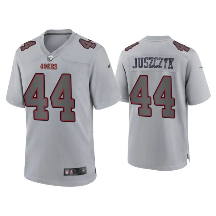 Men Kyle Juszczyk San Francisco 49ers Gray Atmosphere Fashion Game Jersey