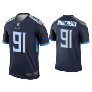 Men Larrell Murchison Tennessee Titans Navy Legend Jersey