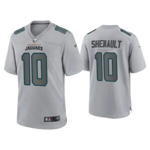 Men Laviska Shenault Jacksonville Jaguars Gray Atmosphere Fashion Game Jersey