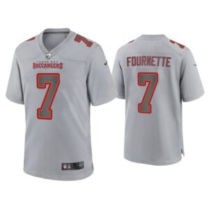 Men Leonard Fournette Tampa Bay Buccaneers Gray Atmosphere Fashion Game Jersey