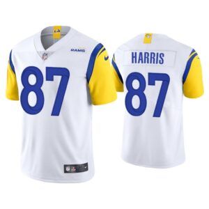 Men Los Angeles Rams Jacob Harris Vapor Limited White Jersey