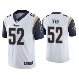 Men Los Angeles Rams Terrell Lewis Vapor Limited White Jersey