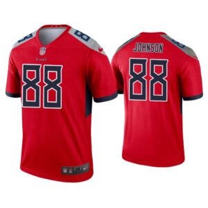 Men Marcus Johnson Tennessee Titans Red Inverted Legend Jersey