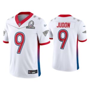 Men Matthew Judon New England Patriots 2022 AFC Pro Bowl White Game Jersey