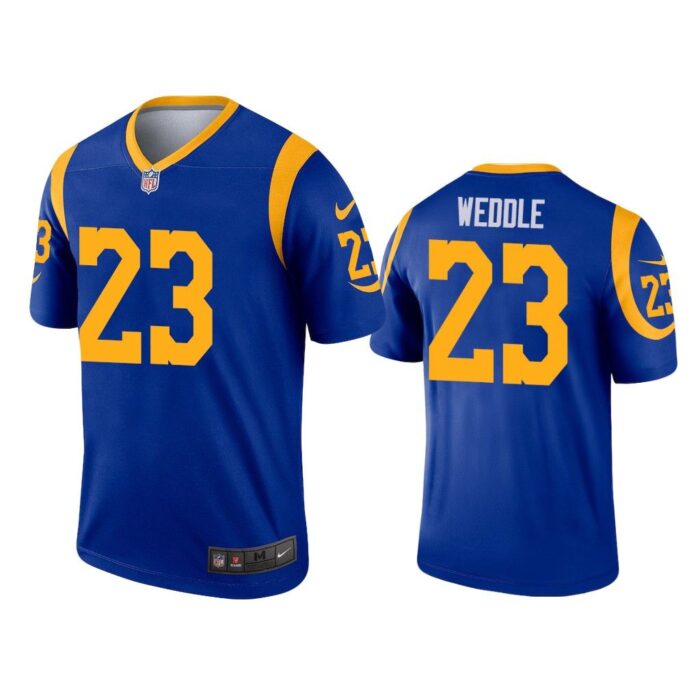 Men Men Eric Weddle #23 Los Angeles Rams Royal Legend Jersey