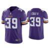 Men Minnesota Vikings Brian Cole II Vapor Limited Purple Jersey