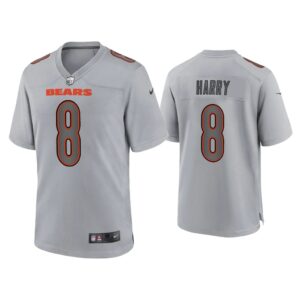 Men N'Keal Harry Chicago Bears Gray Atmosphere Fashion Game Jersey