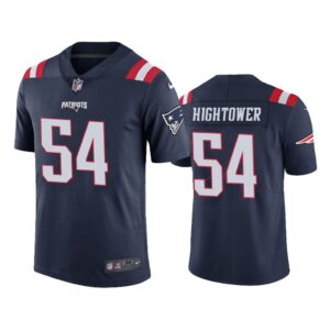 Men New England Patriots Dont'a Hightower #54 Navy Color Rush Limited Jersey