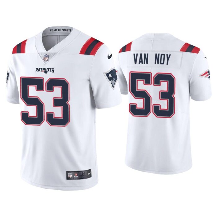 Men New England Patriots Kyle Van Noy Vapor Limited White Jersey